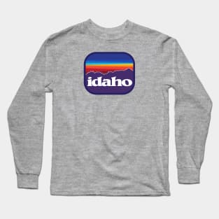 Idaho Sawtooths Long Sleeve T-Shirt